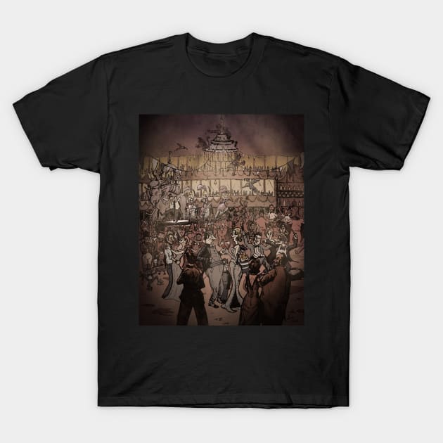 1920's Party T-Shirt by LozArtProd